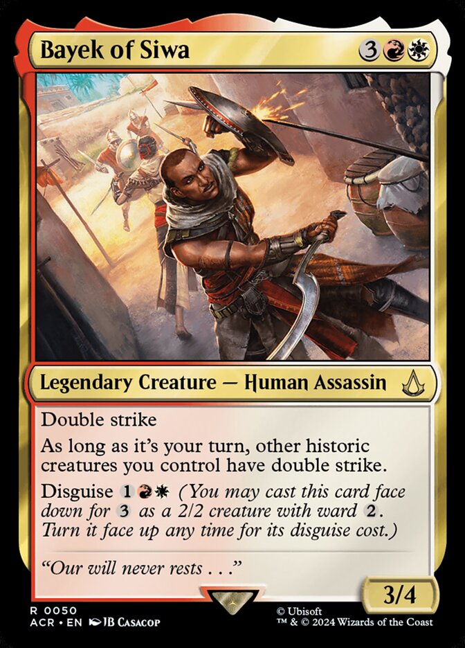Bayek of Siwa, Assassin&