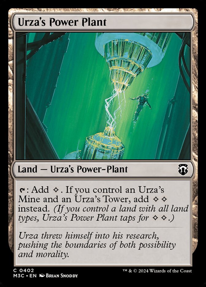 Urza's Power Plant, Modern Horizons 3 Commander Card Art