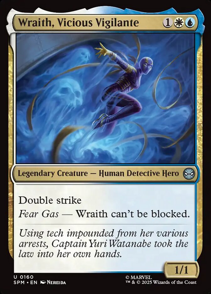 Wraith, Vicious Vigilante, Marvel&