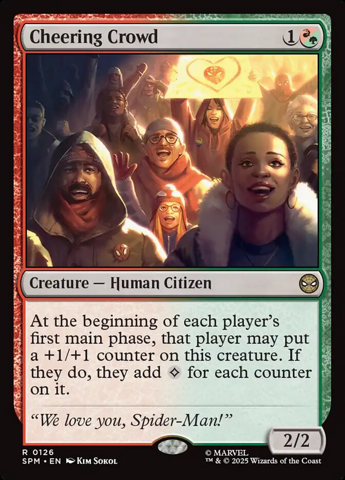 Cheering Crowd, Marvel&