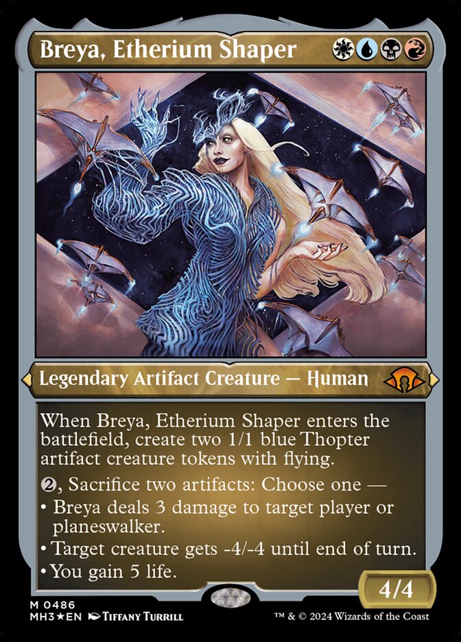 Breya, Etherium Shaper, Modern Horizons 3 Card Art