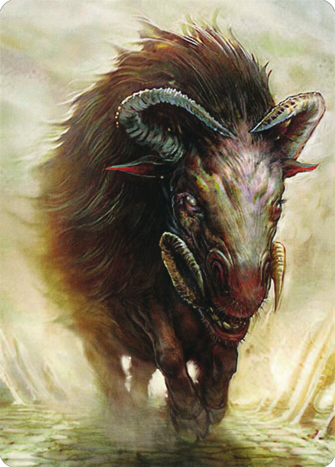 Beast // Beast, Unstable Tokens Card Art