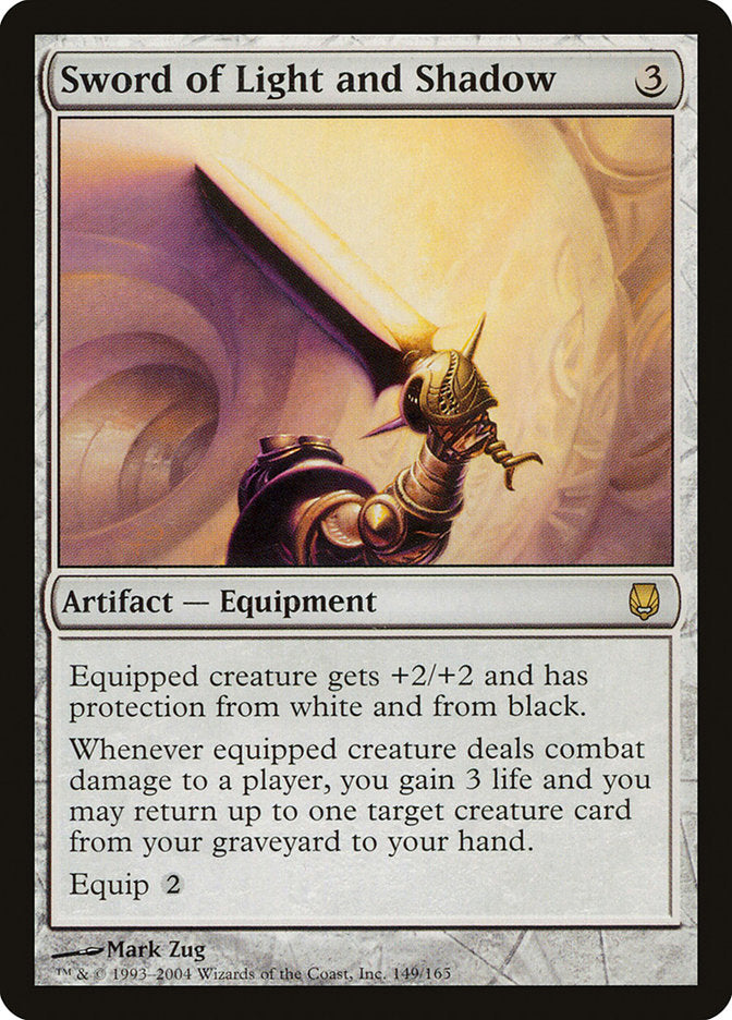 Sword of Light and Shadow, Darksteel Card Art