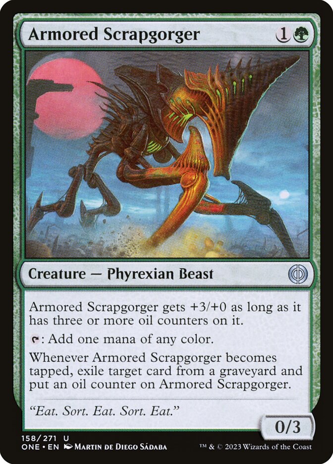 Armored Scrapgorger - Foil