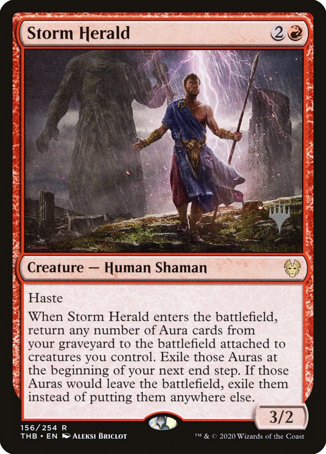Storm Herald, Theros beyond death promos Card Art