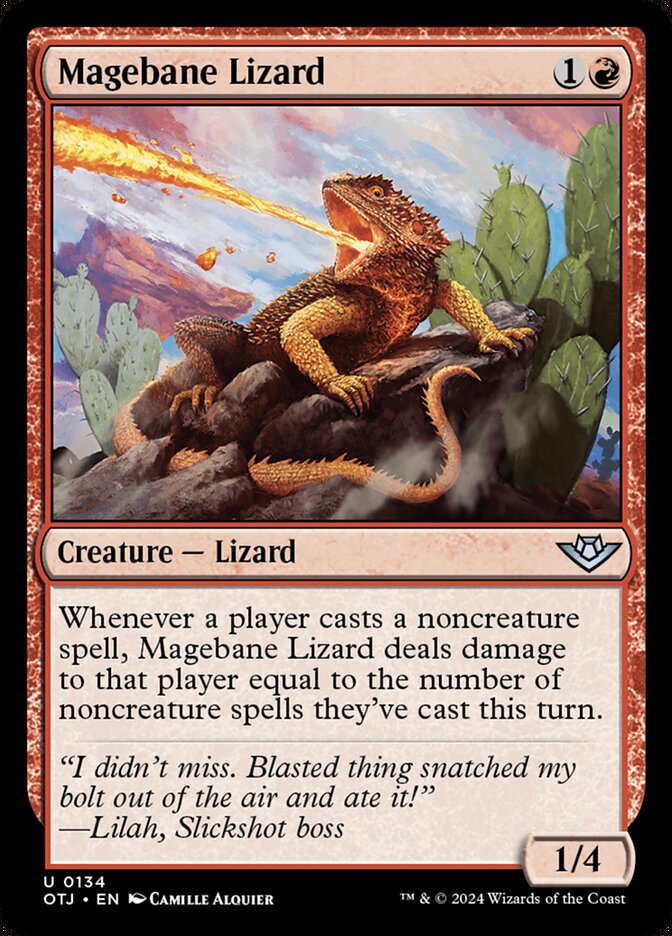 Magebane Lizard - Foil