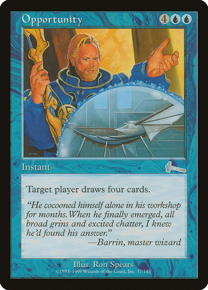Opportunity, Urza&