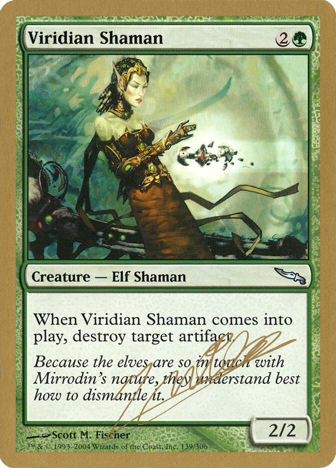 Viridian Shaman, World Championship Decks 2004 Card Art