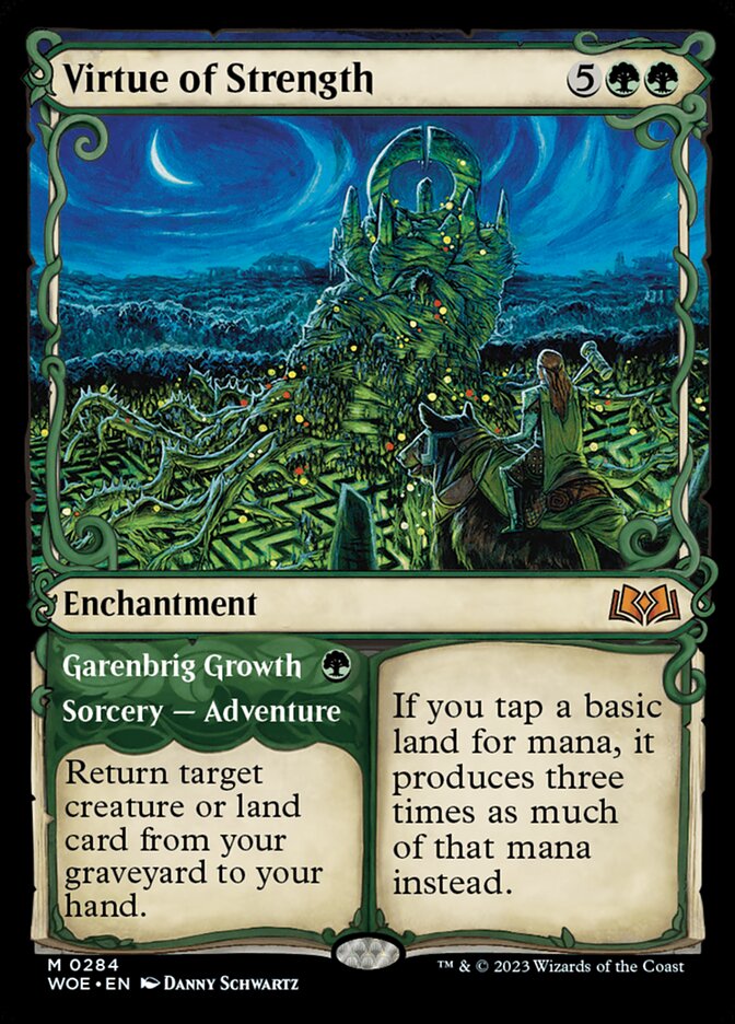 Virtue of Strength // Garenbrig Growth - Foil