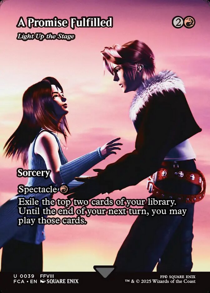 Light Up the Stage, Final fantasy: through the ages Card Art