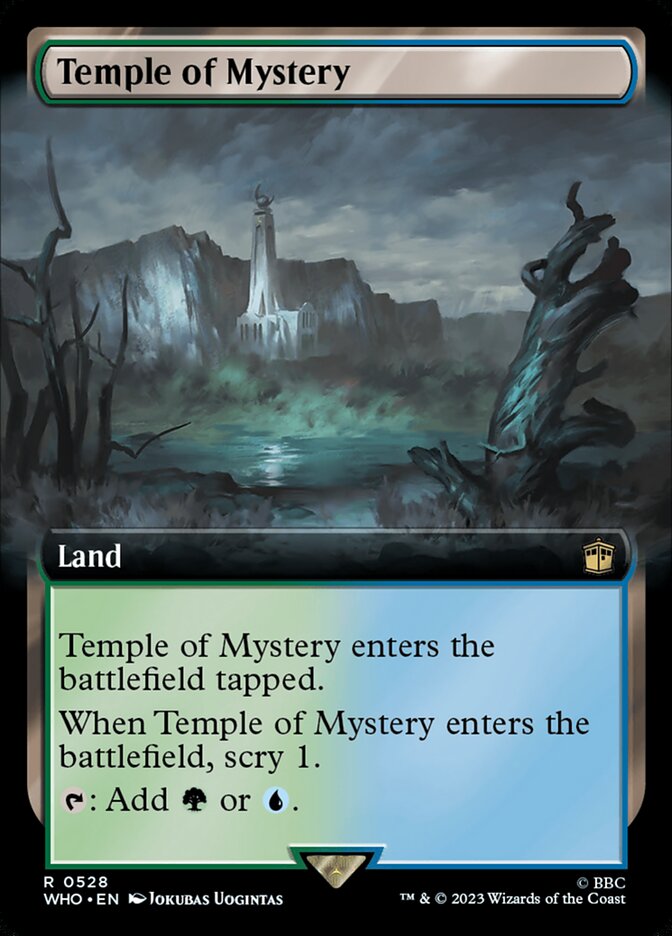 Temple of Mystery, Doctor who Card Art