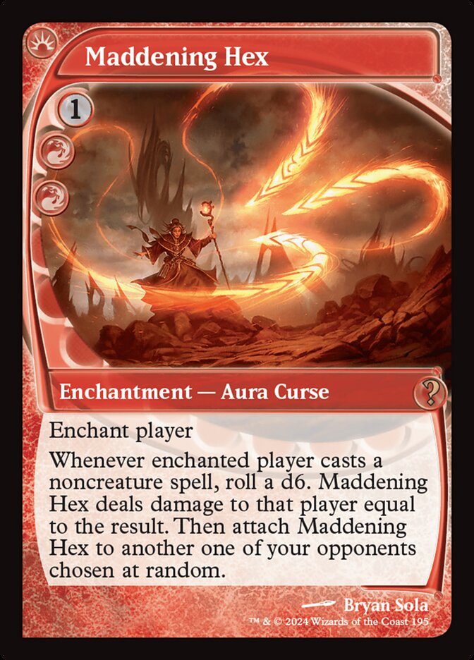 Maddening Hex, Mystery Booster 2 Card Art