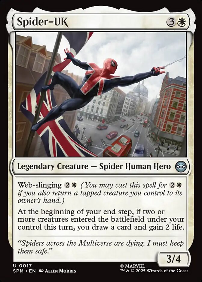 Spider-UK, Marvel&