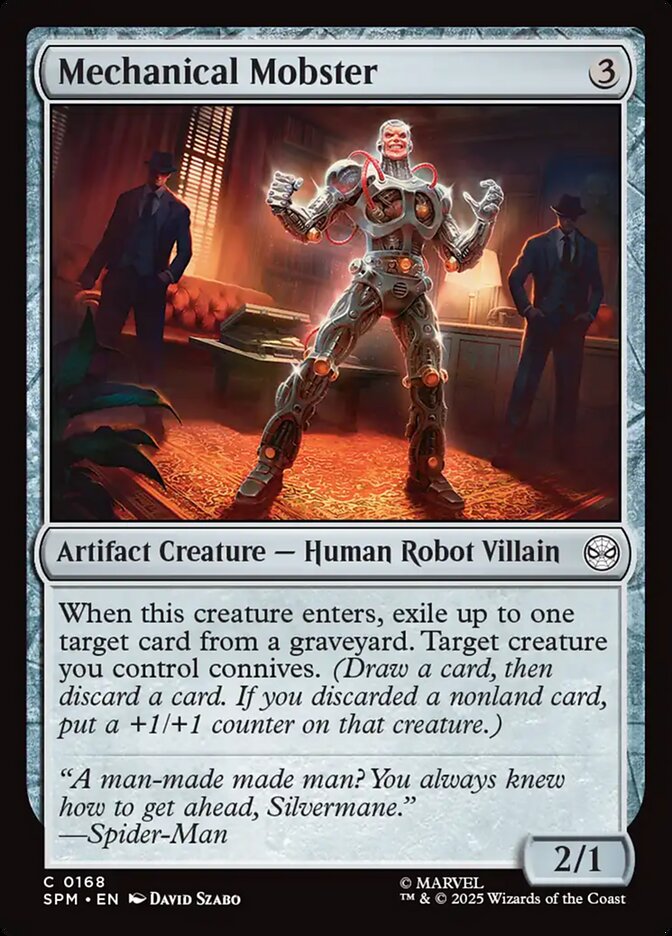 Mechanical Mobster, Marvel&