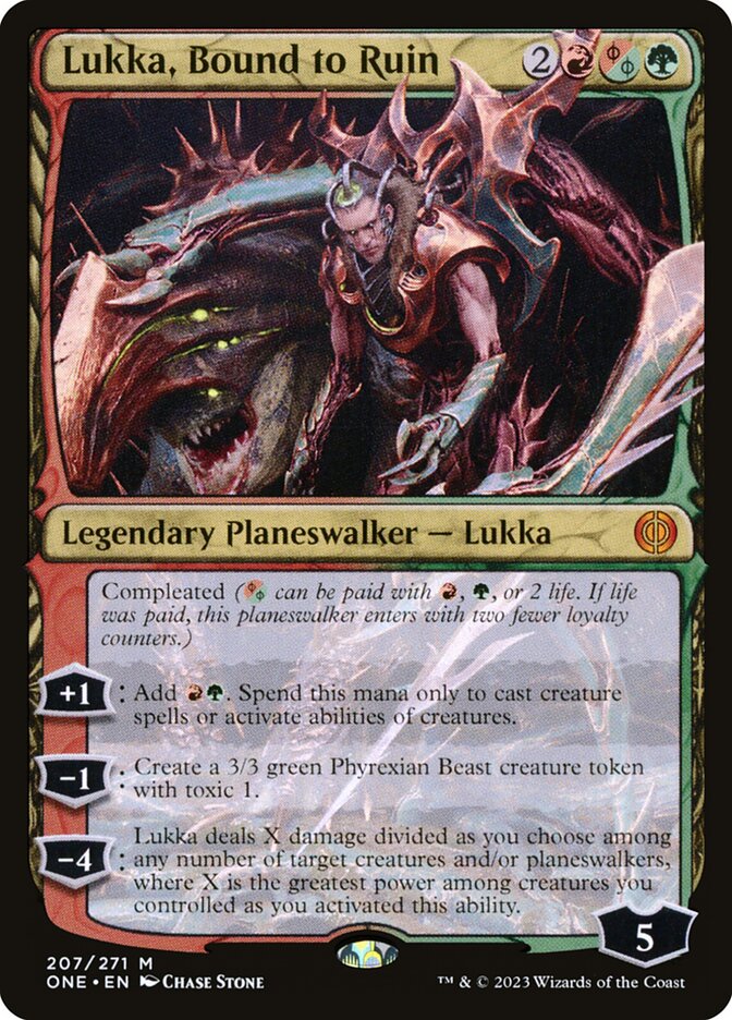 Lukka, Bound to Ruin - Foil