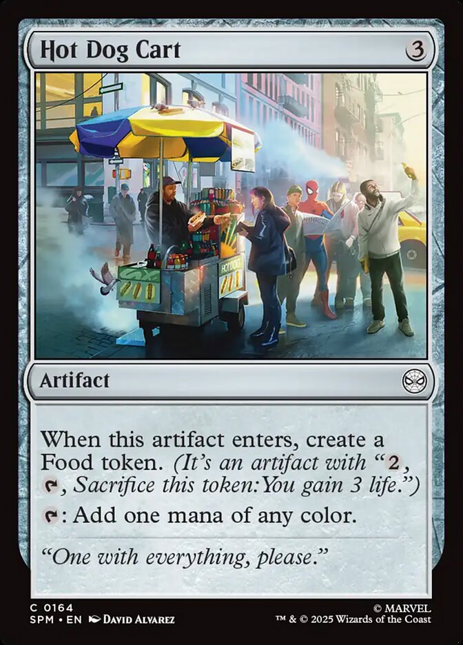 Hot Dog Cart, Marvel&