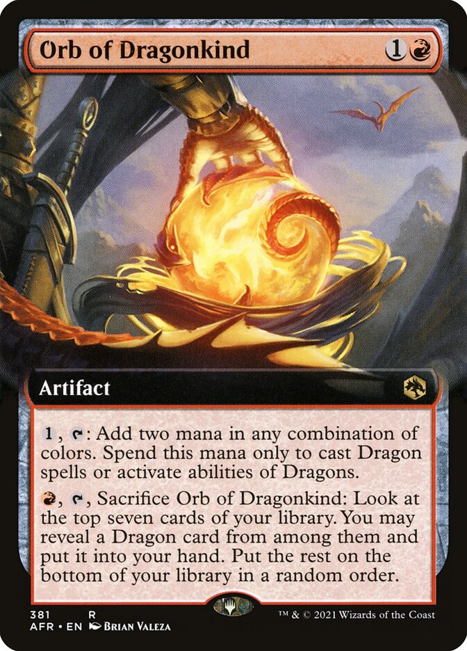 Orb of Dragonkind - Foil