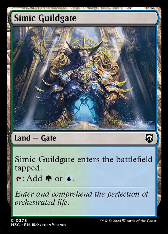 Simic Guildgate, Modern Horizons 3 Commander Card Art