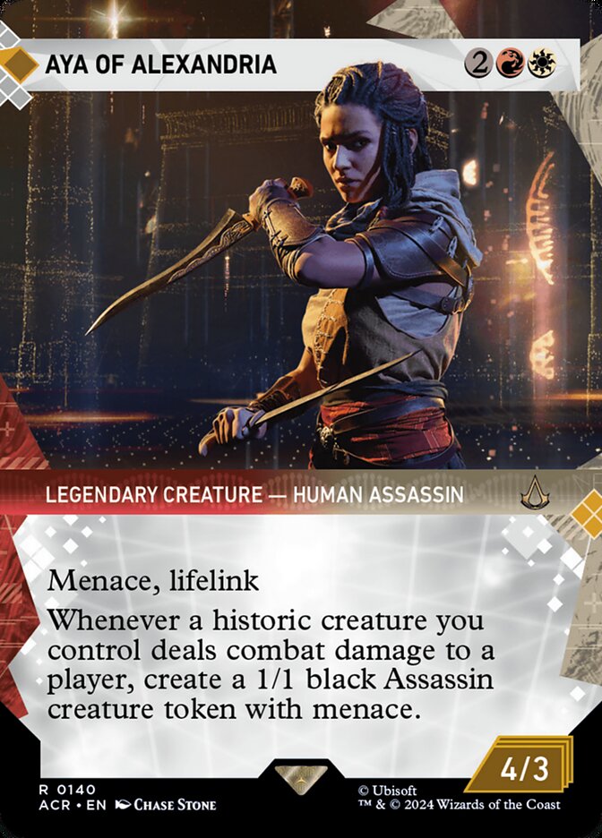 Aya of Alexandria, Assassin&
