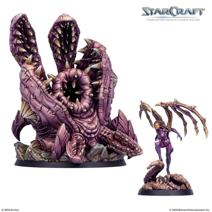 Starcraft TMG - Zerg - Kerrigan &amp; Omega Worm