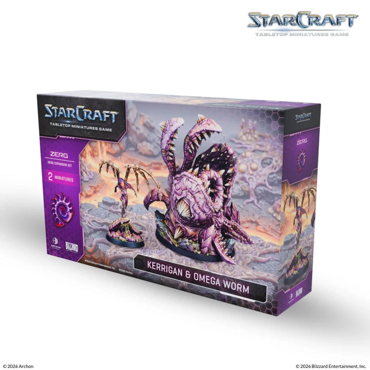Starcraft TMG - Zerg - Kerrigan &amp; Omega Worm