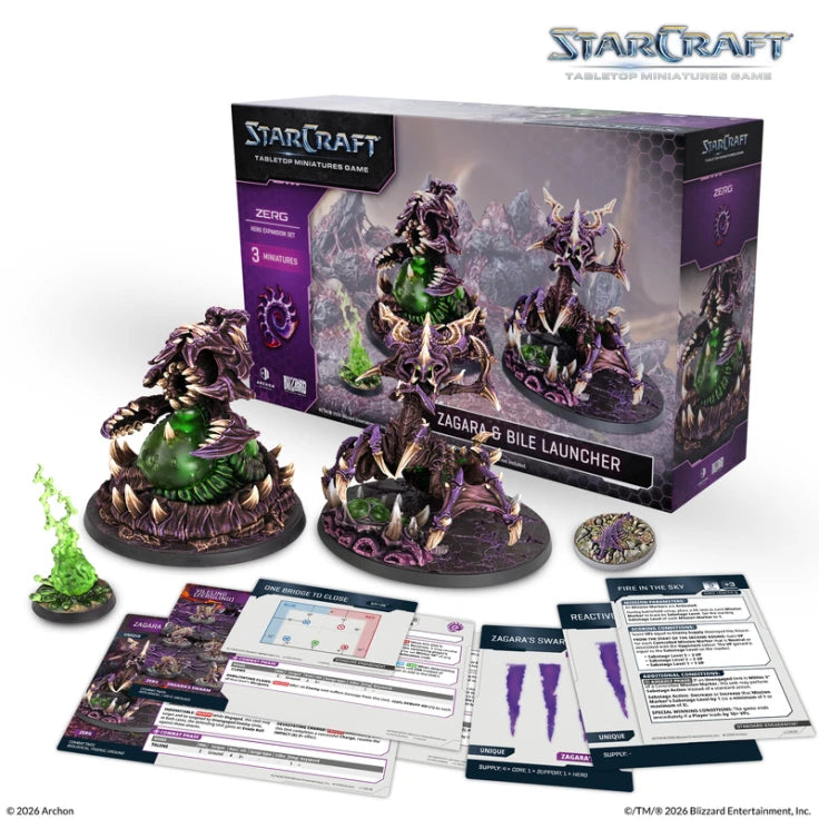 Starcraft TMG - Zerg - Zagara &amp; Bile Launcher