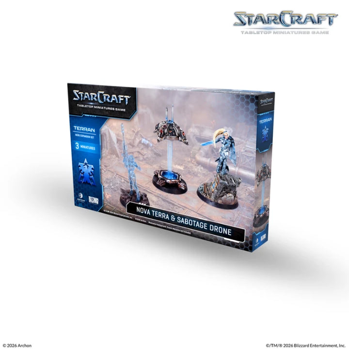 Starcraft TMG - Terran - Nova Terra &amp; Sabotage Drone