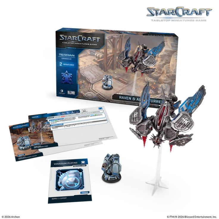 Starcraft TMG - Terran - Raven &amp; Auto Turret