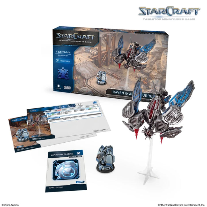 Starcraft TMG - Terran - Raven &amp; Auto Turret