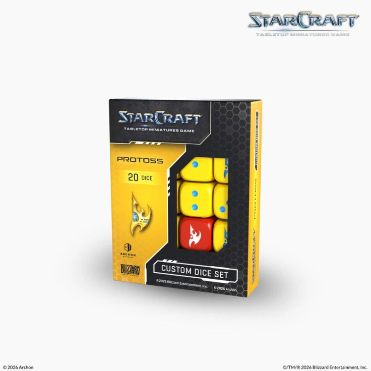 Starcraft TMG - Protoss - Custom Dice Set