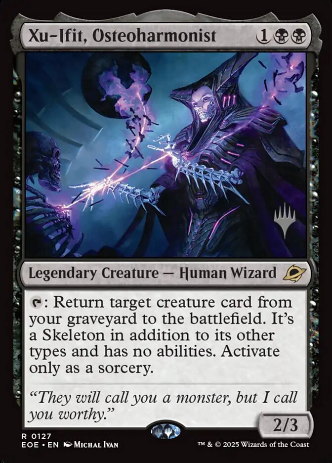 Xu-Ifit, Osteoharmonist, Edge Of Eternities Promos Card Art
