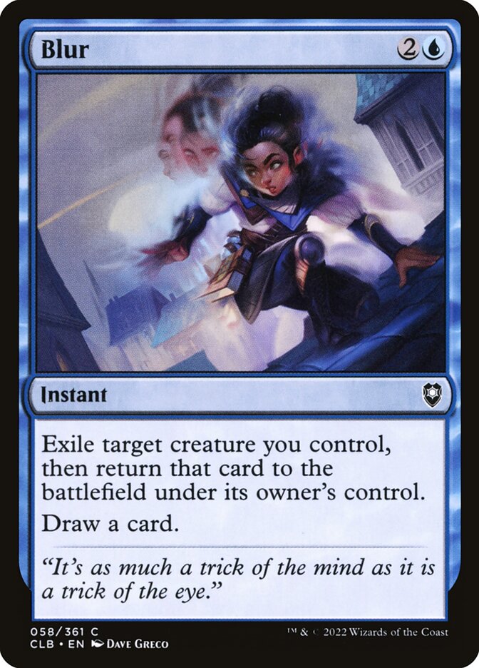 Blur, Commander Legends: Battle For Baldur&