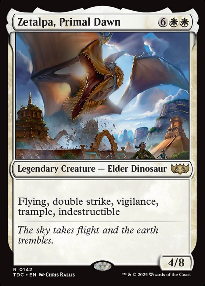 Zetalpa, Primal Dawn, Tarkir: Dragonstorm Commander Card Art