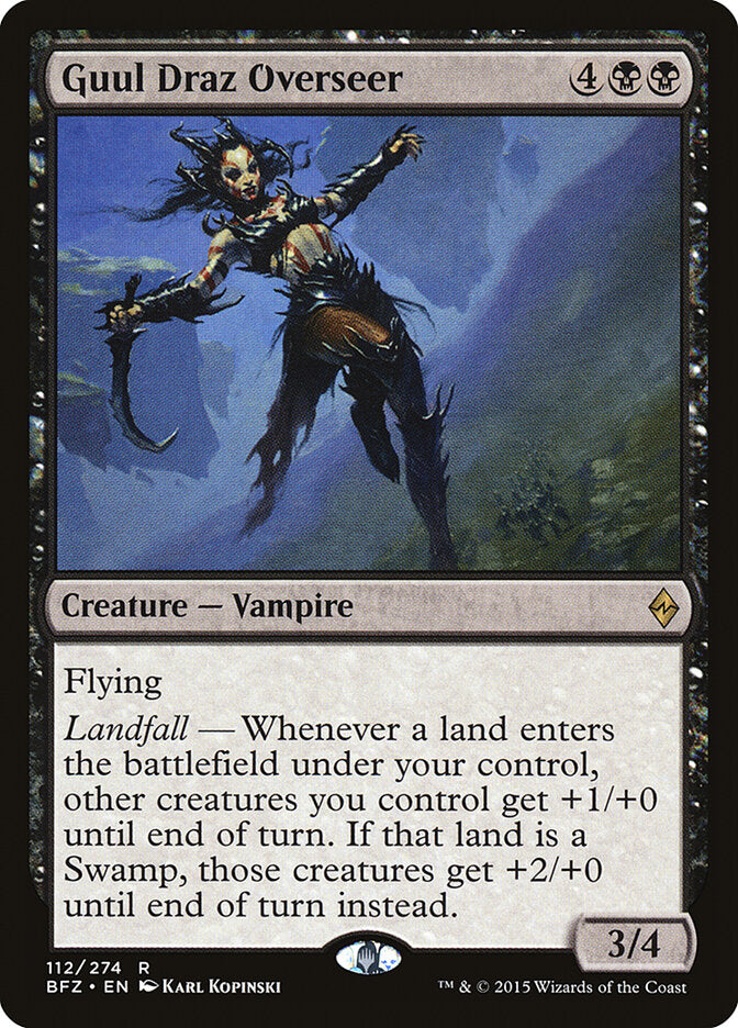 Guul Draz Overseer, Battle For Zendikar Card Art