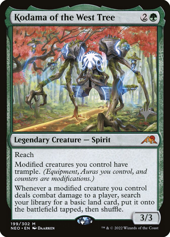 Kodama of the West Tree, Kamigawa: Neon Dynasty Promos Card Art