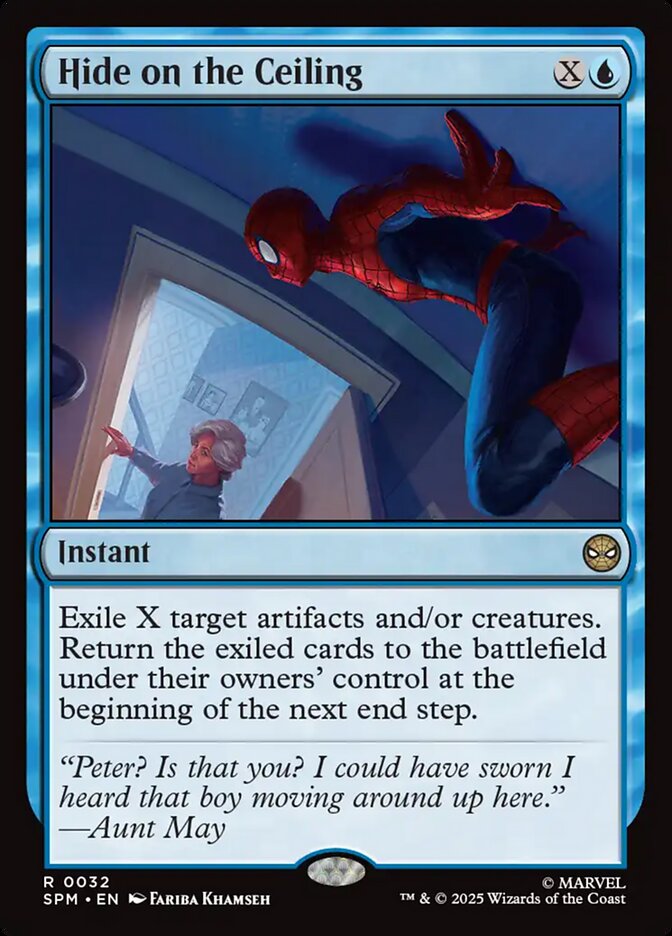 Hide on the Ceiling, Marvel&