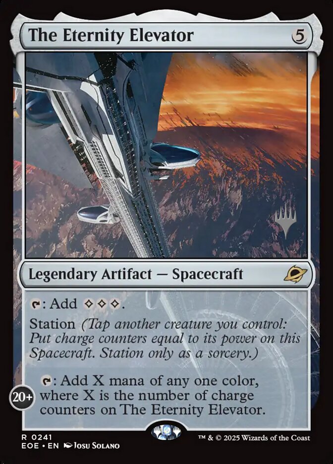 The Eternity Elevator, Edge Of Eternities Promos Card Art