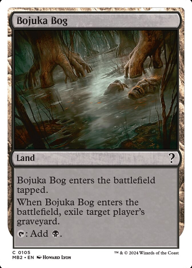 Bojuka Bog, Mystery Booster 2 Card Art