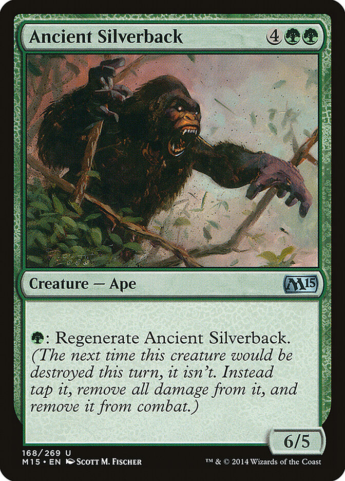 Ancient Silverback, Magic 2015 Card Art