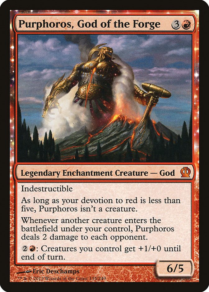 Purphoros, God of the Forge - Foil