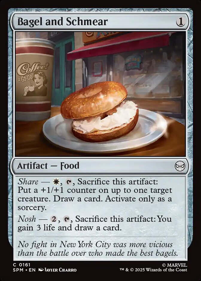 Bagel and Schmear, Marvel&