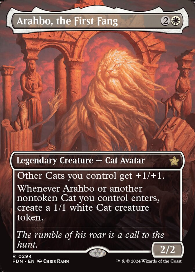 Arahbo, the First Fang - Foil