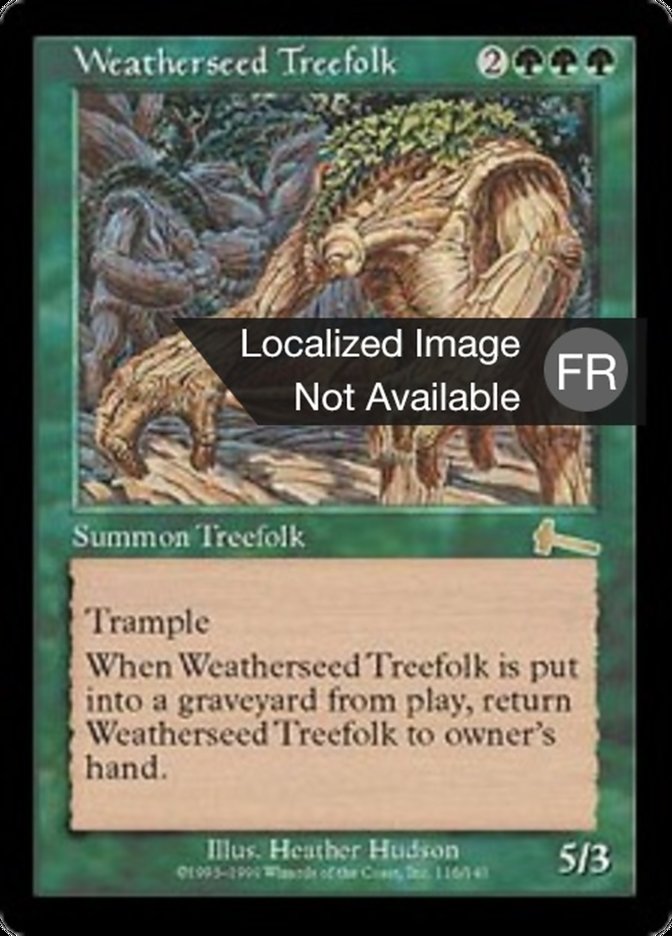 Weatherseed Treefolk, Urza&