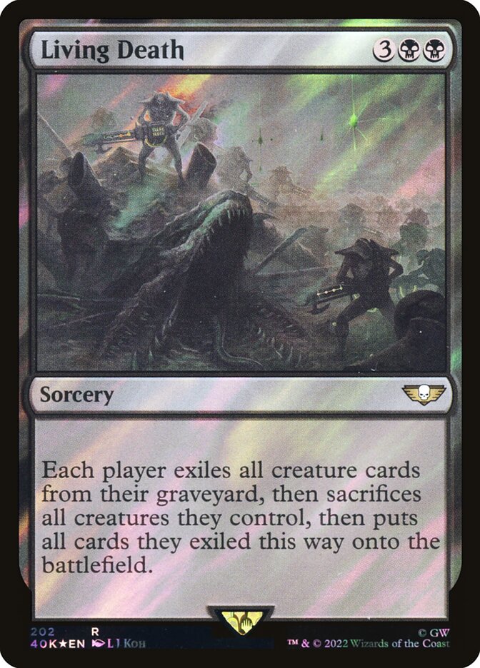 Living Death, Warhammer 40,000 Commander Card Art