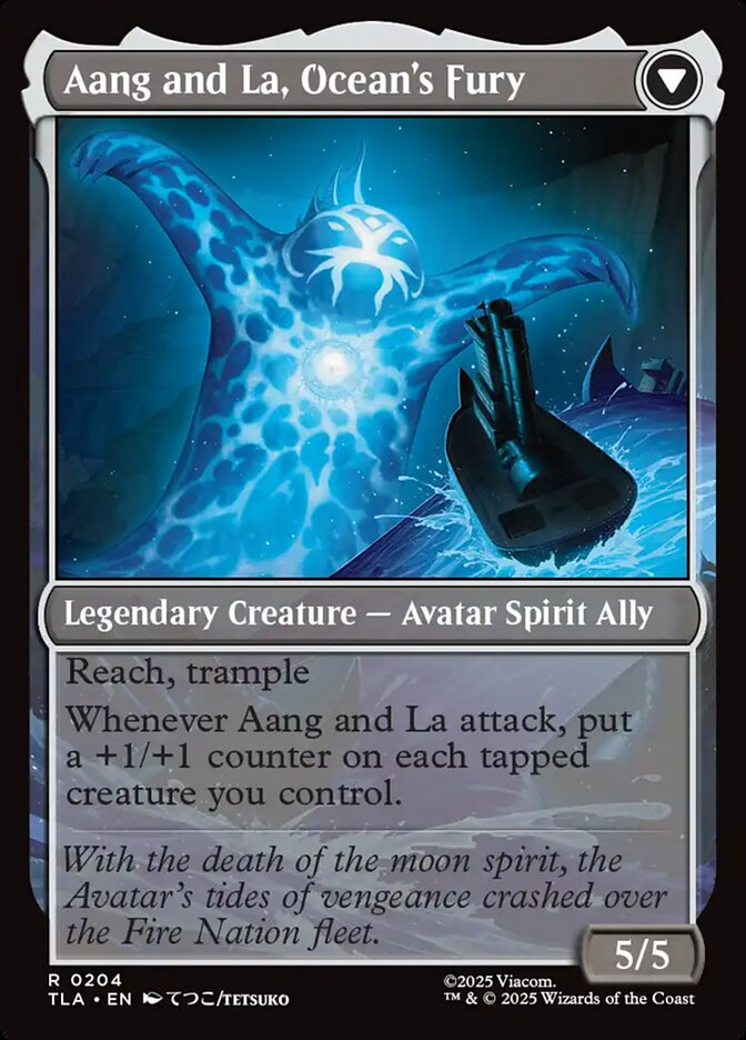 Aang, Swift Savior // Aang and La, Ocean&