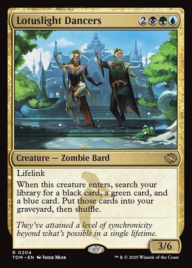Lotuslight Dancers, Tarkir: dragonstorm Card Art