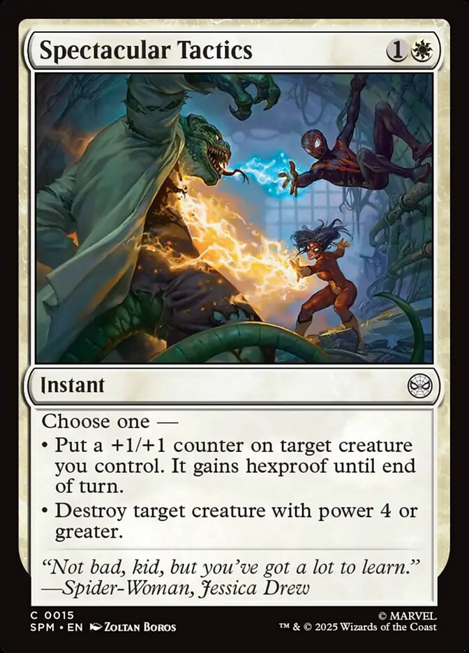 Spectacular Tactics, Marvel&