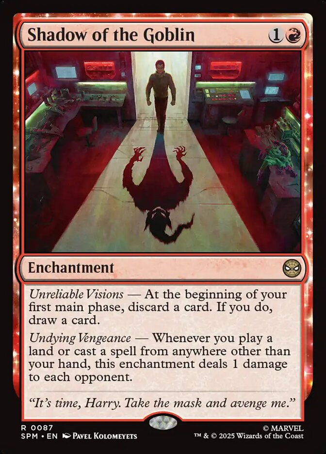 Shadow of the Goblin, Marvel&