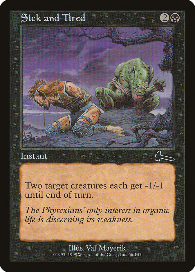 Sick and Tired, Urza&