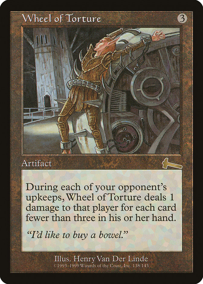 Wheel of Torture, Urza&